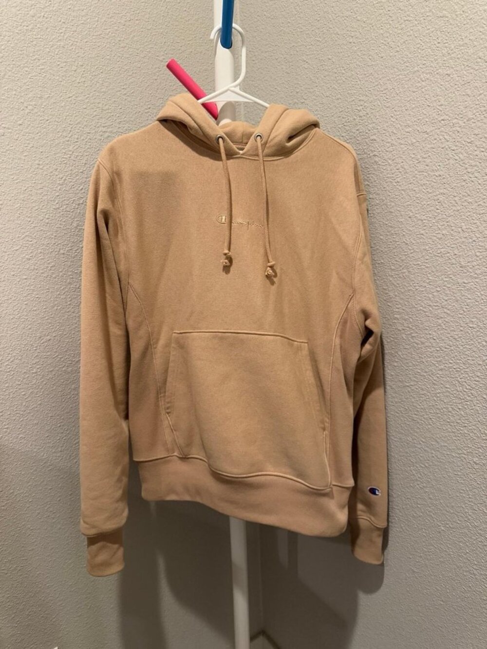 Urban Outfitters Champion beige hoodie sweatshirt SMALL